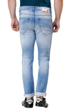 Regular Fit Mid-Rise Clean Look Stretchable Denim Jeans