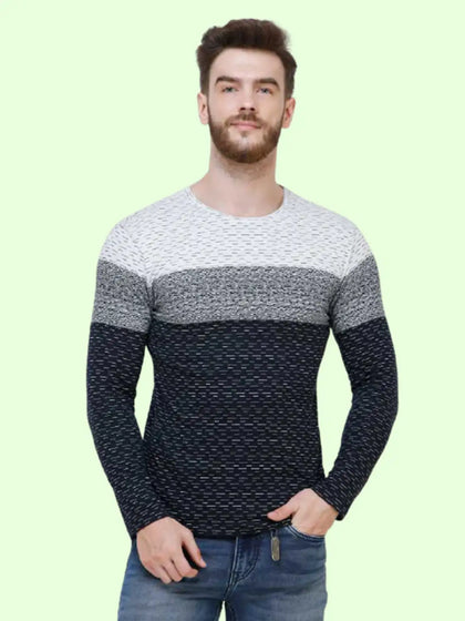 Men's Full Sleeve Slim Fit T-Shirt