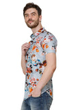 Men's Regular Fit Half Sleeves Casual Shirt