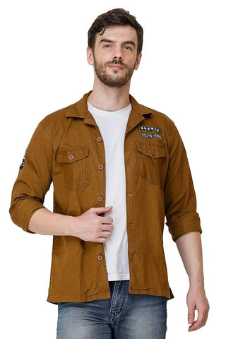 Men's Slim Fit Full Sleeves Casual Shirt