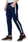 Cargo Style Navy Blue Joggers Track Pants