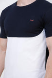 Men's Half Sleeve Slim Fit Round Neck T-Shirt