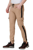 Cargo Style Camel Joggers Track Pants