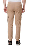 Cargo Style Camel Joggers Track Pants