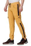 Cargo Style Mustard Joggers Track Pants