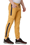 Cargo Style Mustard Joggers Track Pants