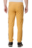 Cargo Style Mustard Joggers Track Pants